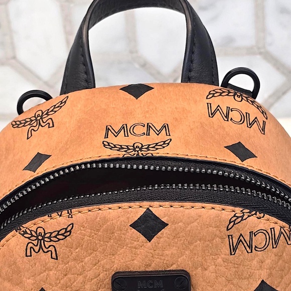 New Authentic MCM STARK Mini CROSSBODY IN VISETOS MMR CAVE01 CO001 - Picture 8 of 16